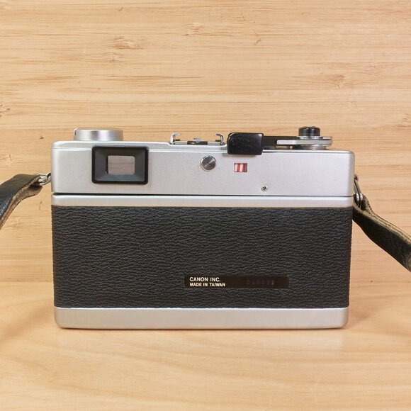 Canon Canonet 28 35mm Rangefinder Film Camera / Vintage 70s / Made in Taiwan - Picture 5 of 10